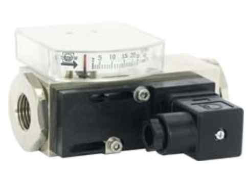 Flow Switch with Lateral Flow Metering Unit